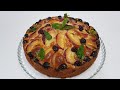 ПИРОГ с ПЕРСИКАМИ - БЫСТРО - ПРОСТО и ВКУСНО ( peach pie quick and easy )