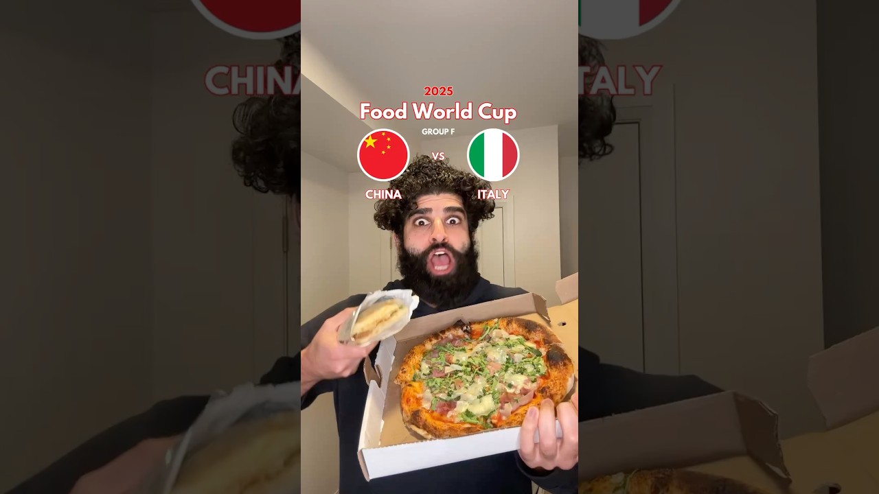 China vs Italy - Food World Cup