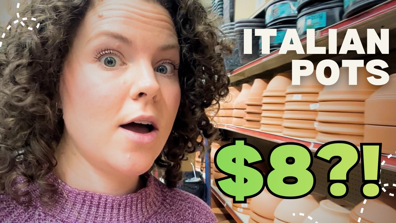 I Found These Italian Terracotta Pots for HOW MUCH?! ?? | Garden 