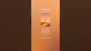 Déjame volar si no quieres nada serio #MúsicaEnEspañol #Motivación