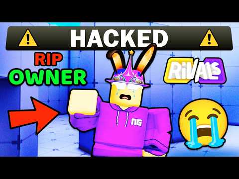 The OWNER got HACKED... (Roblox Rivals News)