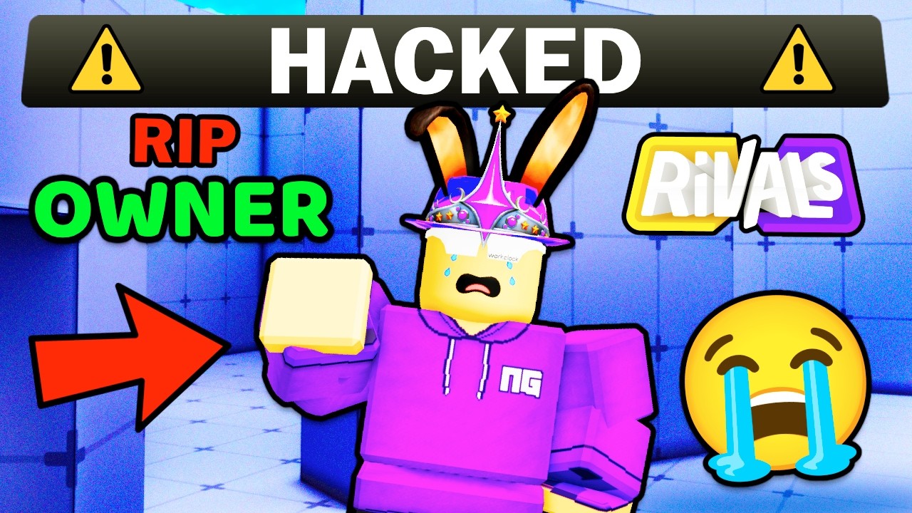 The OWNER got HACKED... (Roblox Rivals News)