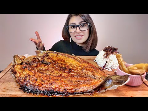 هل ستحبون السلمون مثلي موكبانغ أكل بحري لأول مرة تجربة جريئة سمك السلمون المشوي