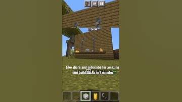 Minecraft 2 mini 1.18 build hacks garden edition #minecraft #trending #viral #shorts