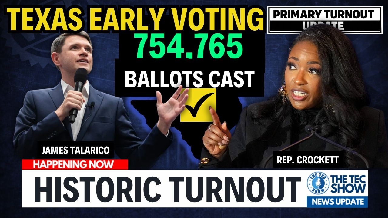 BREAKING: Democrats SURGE Past GOP in Texas Primary | First Time in 20+ Years