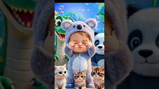 Cute Kids Dancing on Pok Ame Ame Cilukba 😂 Viral Baby Trend #shorts