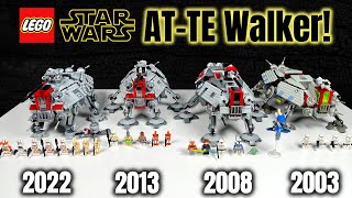 19 Jahre Entwicklung: Alle LEGO Star Wars 'AT-TE Walker' Vergleich! | Set 75337, 7675