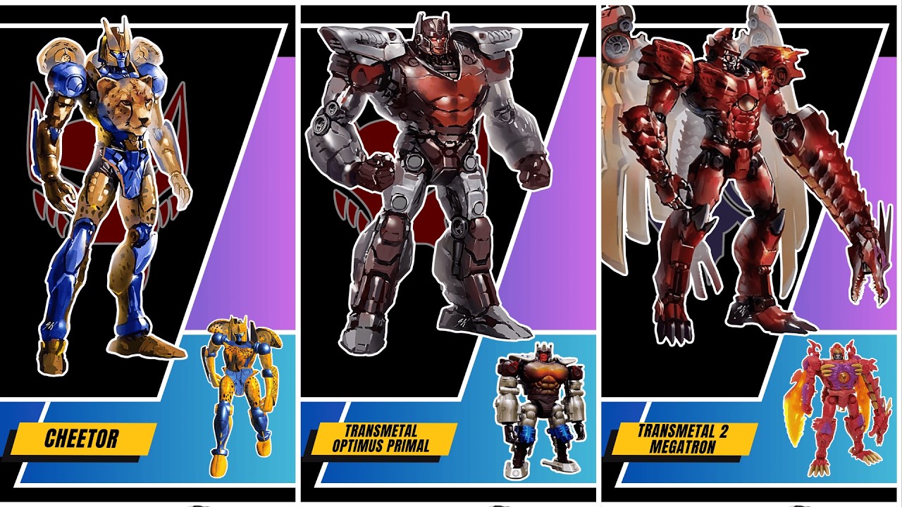 Transformers Beast Wars – Cinematic Modern Designs by Fans #transformers #beastwars #conceptart