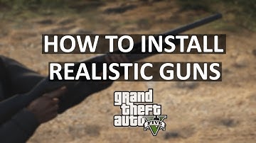 How to install realistic gun mods into GTA 5 | LSPDFR | Updated Tutorial