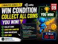 Make a Win System in Unity (Collect All Coins) – Game Part - 7 (Beginner Tutorial 2026).  #gamedev
