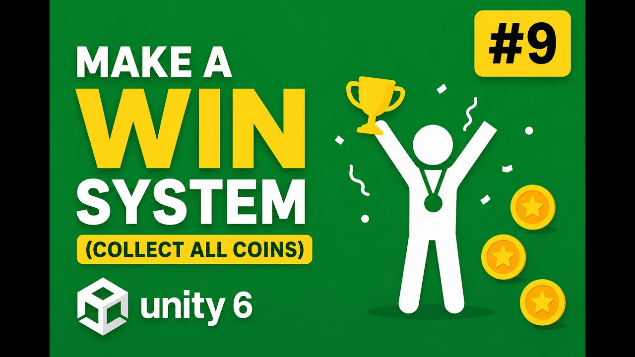 Make a Win System in Unity (Collect All Coins) – #9 (Beginner Tutorial ...