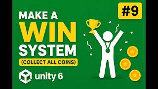 Make a Win System in Unity (Collect All Coins) – #9 (Beginner Tutorial 2026).  #gamedev