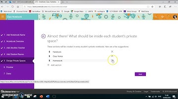 Teacher Guide to Setting up a OneNote Class NoteBook