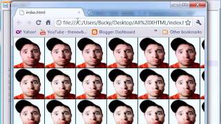 XHTML and CSS Tutorial - 20 - Background Images Profile