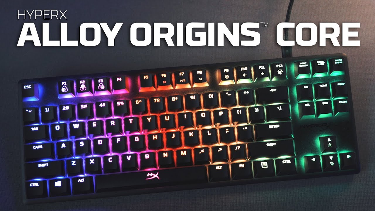 Teclado HyperX Alloy Origins Core HX Blue HX-KB7BLX-US (9228