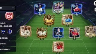 My FC Mobile Team and player's stats #fcmobile 