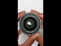 Sigma 30mm F1.4 DC DN Unboxing for Sony Alpha E-Mount APS-C Cameras #SHORTS