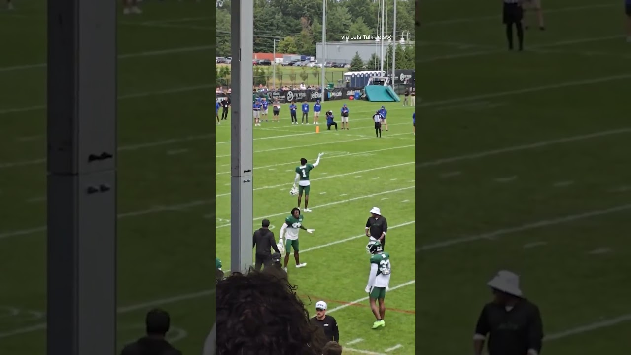 Sauce Gardner waved goodbye to the Giants sideline 💀 