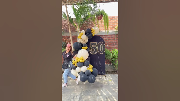 50 happy birthday decoration🎈#ballonsdecoration #partydecorations #decoraçãobaloes