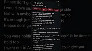 Download Lagu the shade MP3