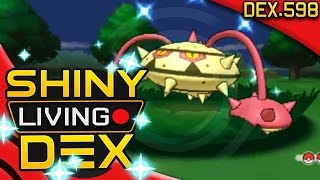 SHINY FERROTHORN! Ferroseed Reaction! Quest For Shiny Living Dex #598 | Pokemon XY Shiny