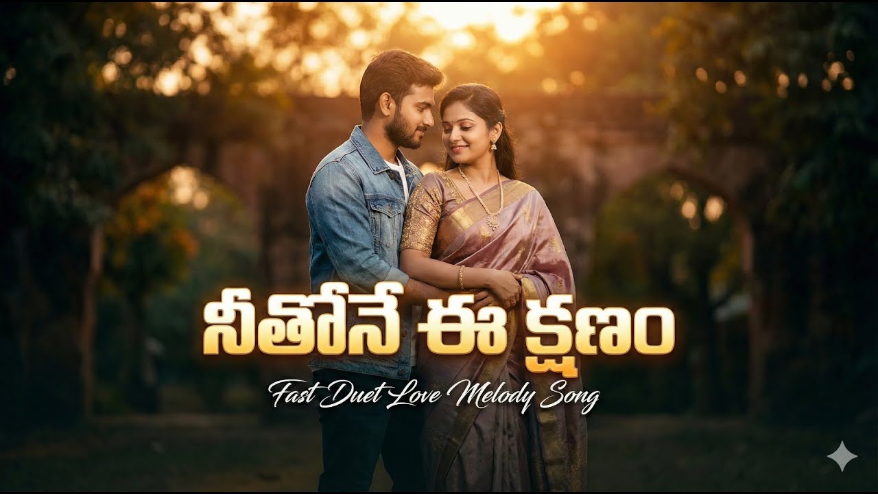 నీతోనే ఈ క్షణం | Fast Duet Love Melody Song | New Telugu Romantic Movie Song 2025