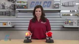 Edwards Signaling 125 Class XBR Xtra-Brite LED Beacon Demonstration