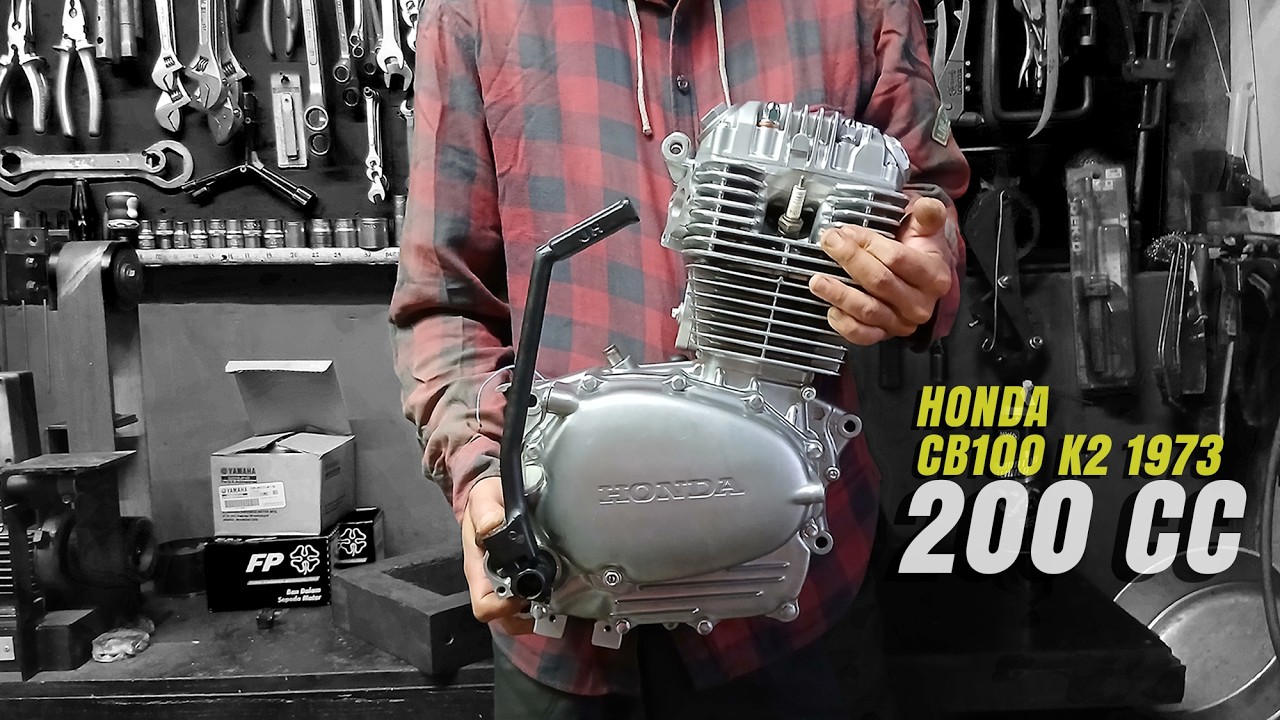Реставрация и расточка двигателя Honda CB100 K2 1973 года (Депок)