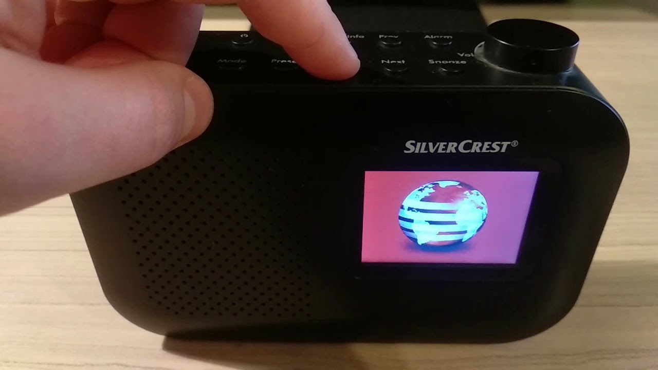 Lidl DAB Radio - SilverCrest SDRF 10 A1 - Test - YouTube
