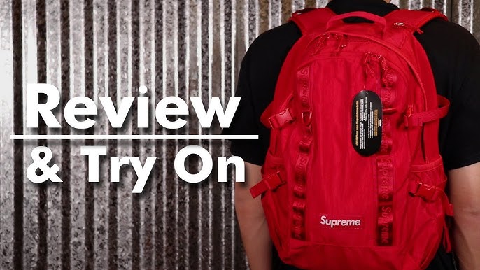 Supreme SS 17 Week 1 Pickup Unboxing! Backpack, Elephant Tee, And Swirl  Tee! 