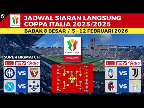 idnpokermania88 x aladin168 - Jadwal Coppa Italia 2026 Live ANTV - Inter Milan vs Torino , Napoli vs Como - Coppa Italia 2025/2026