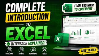 Learn Excel from Scratch | Part 1: Complete Excel Interface Tutorial