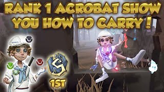 #133 (1st Acrobat) This is How Top Kiter Play in High Rank! | Identity V | 第五人格 | アイデンティティV