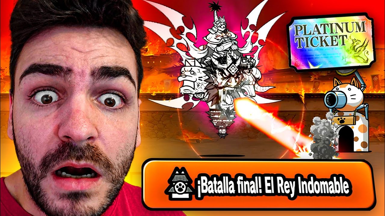 Si Sobrevives al Rey Indomable Ganas un Ticket Platino!