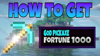 How to get 1000 Fortune Pickaxe in Minecraft 1.16 MCPE Tutorial screenshot 5