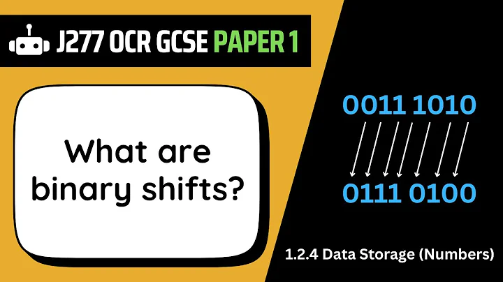 Binary Shifts | 2.4 | OCR GCSE Computer Science | J277