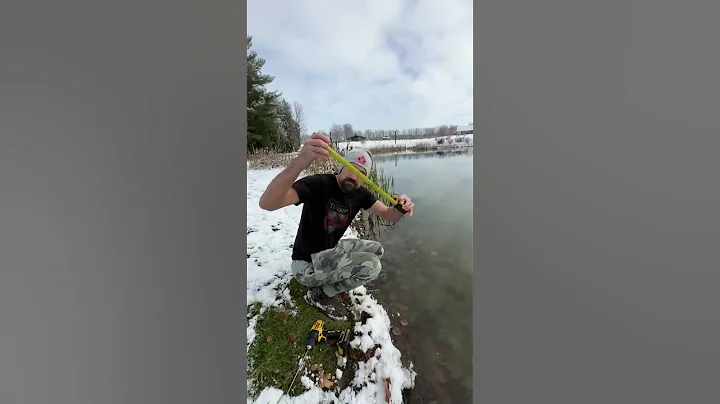 ALWAYS check ice thickness before skating