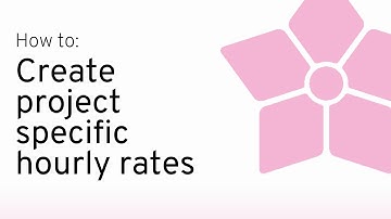 How to create Project specific hourly rates