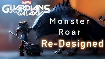 Guardians of the Galaxy Video Game Monster Roar Sound Design
