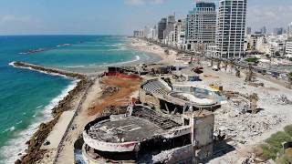 mavic air 4k israel beach