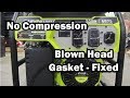 Ryobi Generator Blown Head Gasket - Fixed