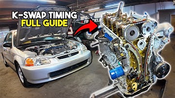 How To Set Cam Timing on a Honda K20/K24 - Quick & Easy K Swap Guide!