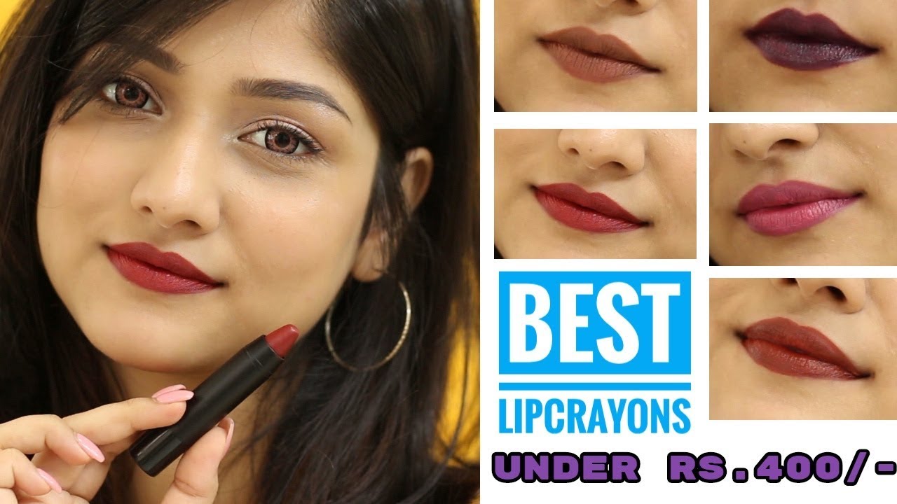AMAZING LIPCRAYONS THAT NO ONE TALKS ABOUT!! | Focullure Matte crayons | Manasi Mau