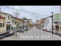 Walking in Rishon Le-Zion, Israel