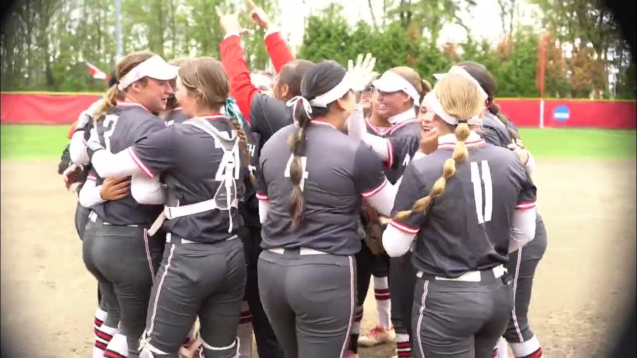2023 Softball GNAC Championship Celebration YouTube
