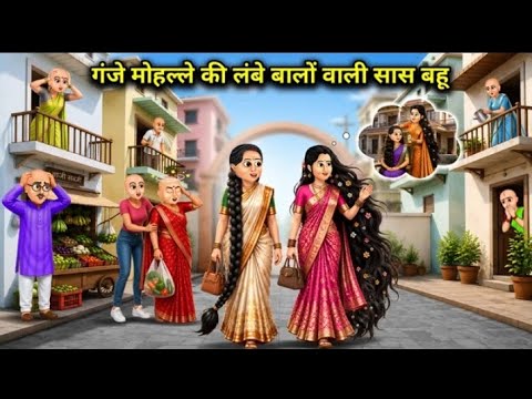 गंजे मोहल्ले की लंबे बालों वाली सास बहु