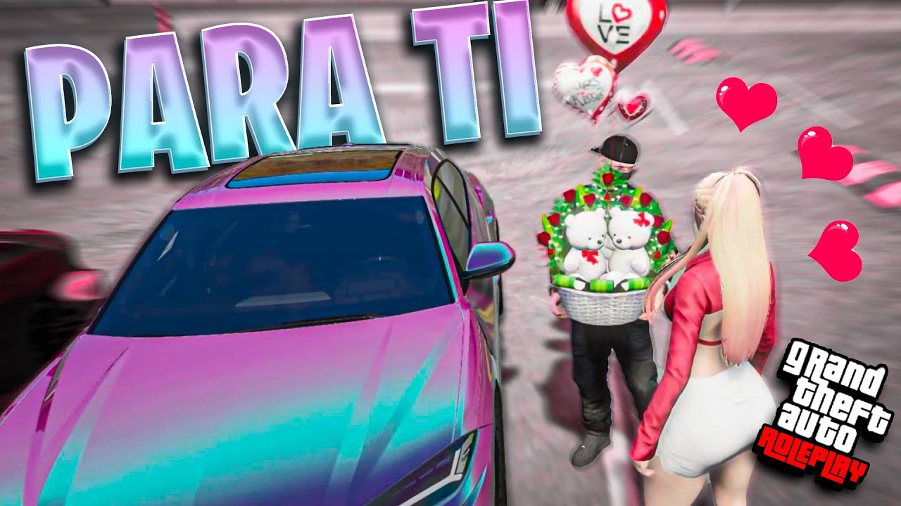 ROBAMOS AUTOS DE LUJO y LE REGALÉ una CAMIONETA a MI NOVIA en GTA 5