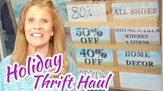 Thrift Clothing HAUL Celebrating National Thrift Day!