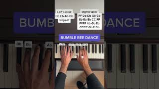 Bumble Bee Meme (EASY Beginner Piano Tutorial with Letter Notes)