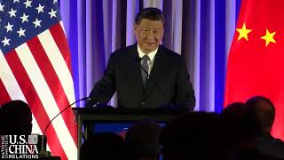 Xi Jinping on U.S.China relations at dinner in San Francisco | November 15, 2023